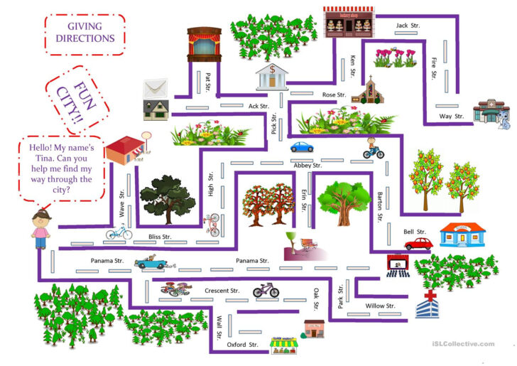 Map Complicate For Giving Directions