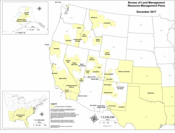 Blm Land In Texas Map