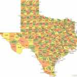 Texas County Map Map Of Central Texas Cities Printable Maps