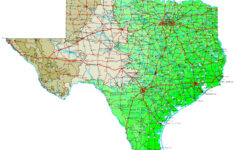 Texas Elevation Map Topographical Map Of Texas Hill Country