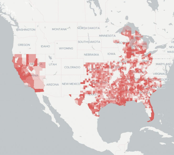 Fiber Coverage Maps For Texas