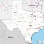 Texas Free Map Free Blank Map Free Outline Map Free Base Map