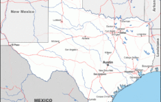Texas Free Map Free Blank Map Free Outline Map Free Base Map