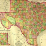 Texas Gold Panning Vintage Map Map Gold Prospecting