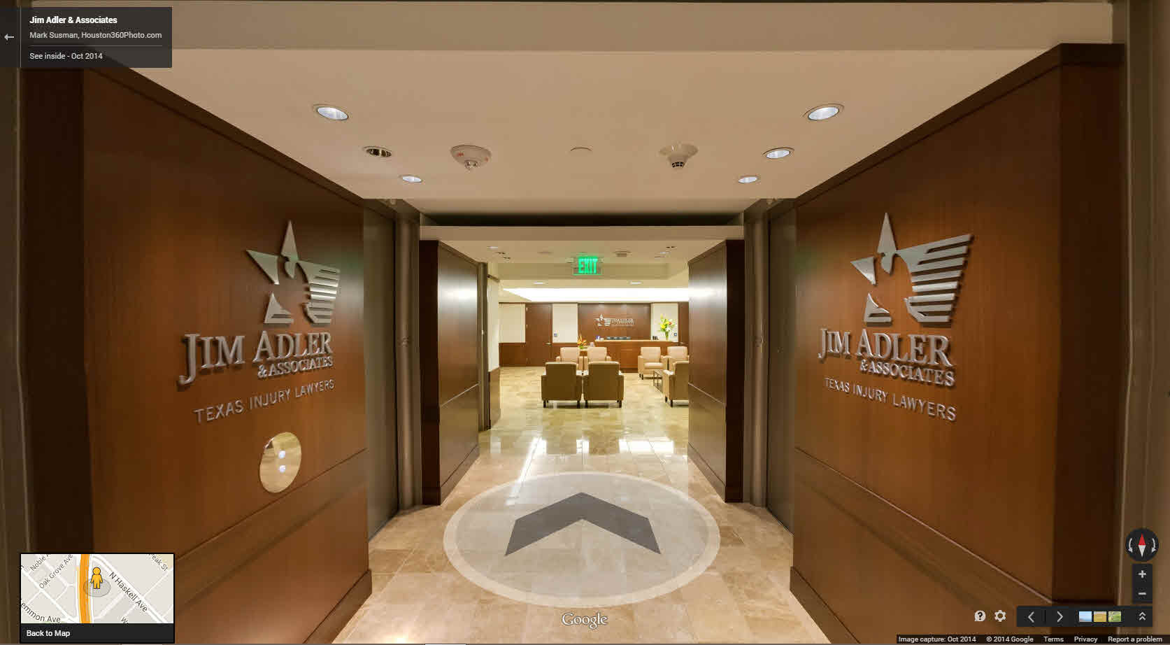 Texas Hammer Embraces Law Office 360 Pano Virtual Tours