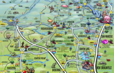 Texas Hill Country Wineries Map Printable Maps