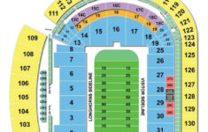 Texas Longhorn Stadium Seating Map Printable Maps