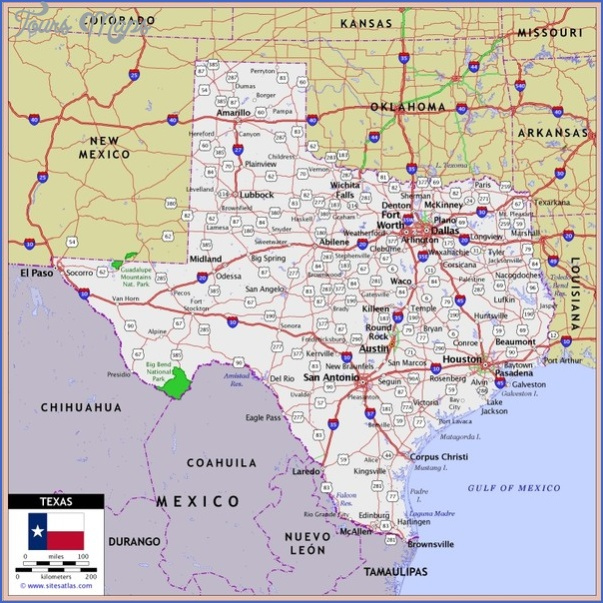Texas Map ToursMaps