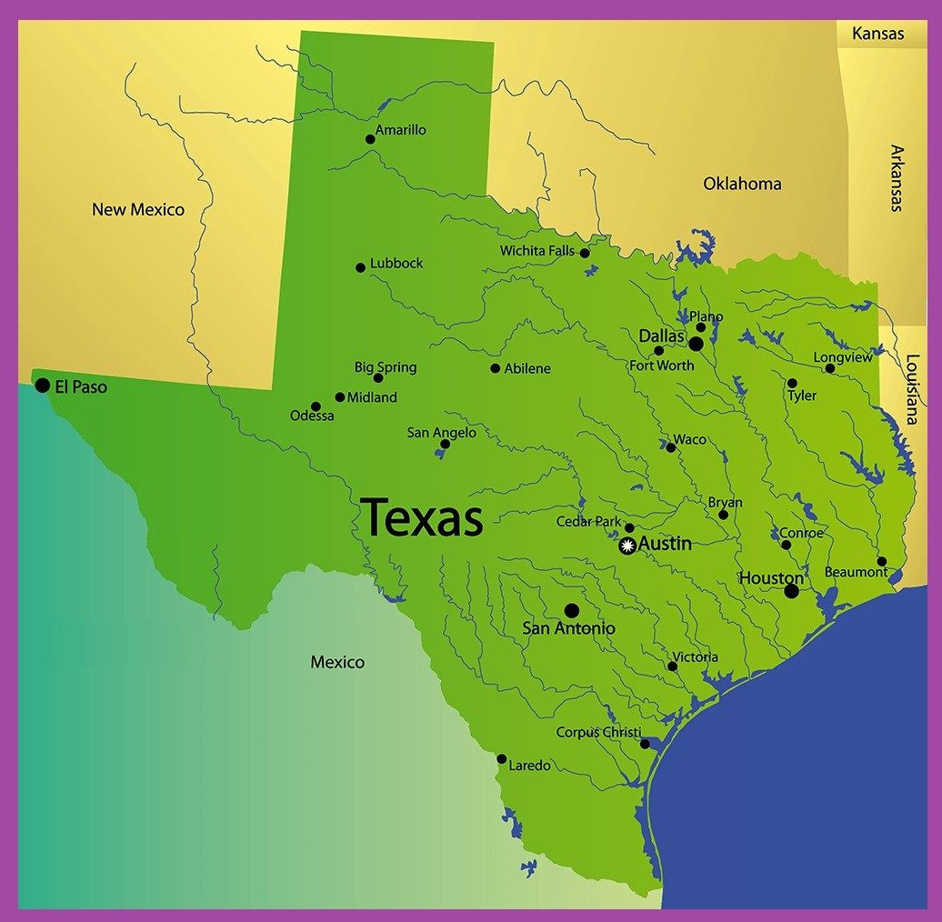 Texas Map Wallpapers Wallpaper Cave