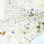 Texas Navigable Waterways Map Printable Maps