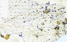 Texas Navigable Waterways Map Printable Maps
