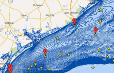 Texas Navigable Waterways Map Printable Maps