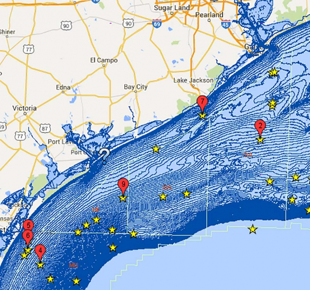 Texas Navigable Waterways Map Printable Maps
