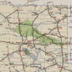 Texas Panhandle Road Map Printable Maps