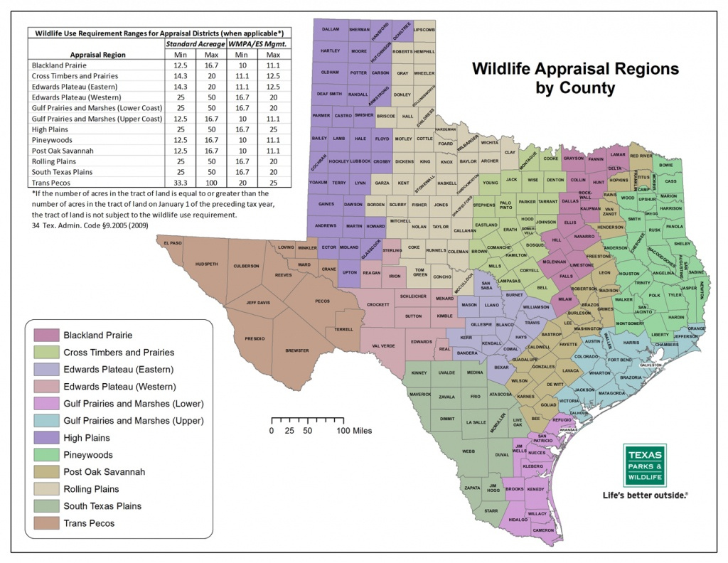 Texas Parks And Wildlife Public Hunting Lands Map Booklet Printable Maps