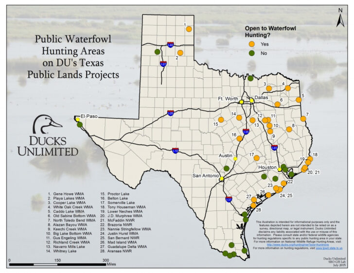 Texas Parks And Wildlife Public Hunting Lands Map Booklet