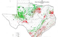 Texas Railroad Commission Districts And Oil And Gas Map Of Texas