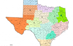 Texas Railroad Commission Districts And Oil And Gas Map Of Texas