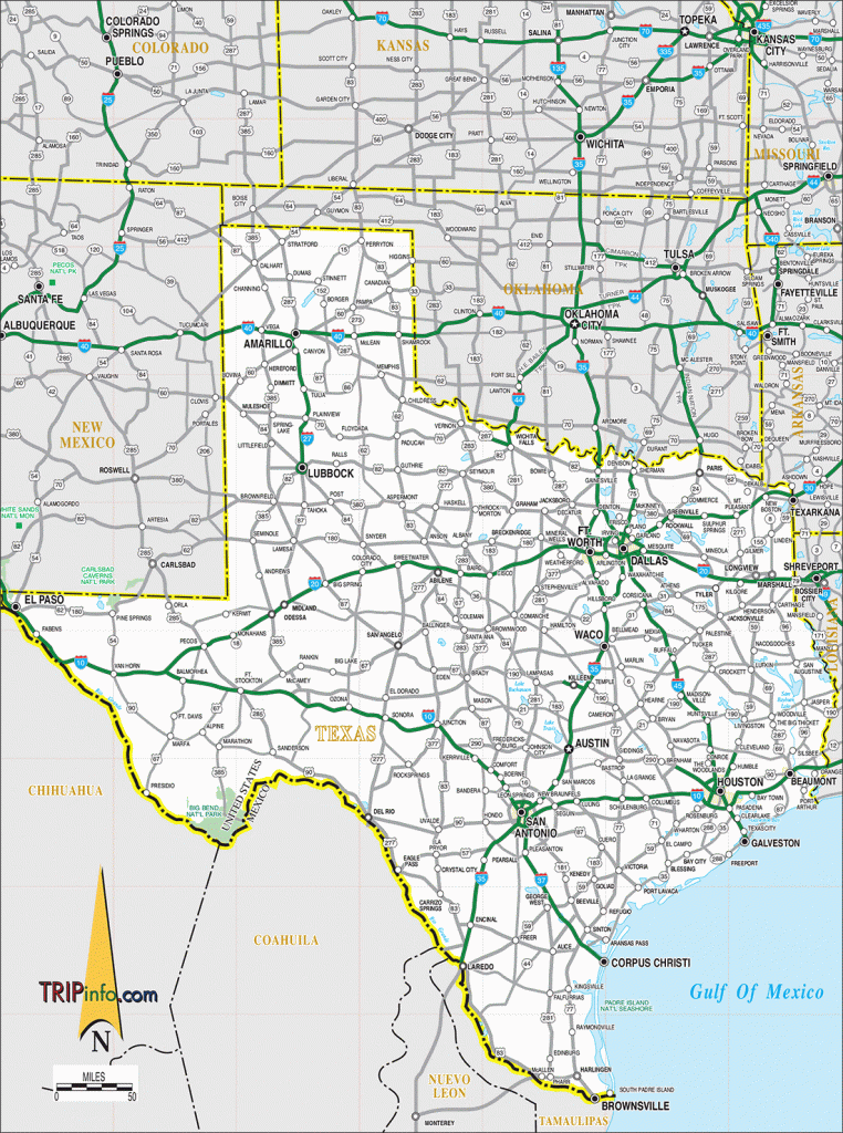 Texas Road Map Official Texas Highway Map Printable Maps