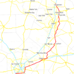 Texas State Highway 130 Texas Toll Roads Map