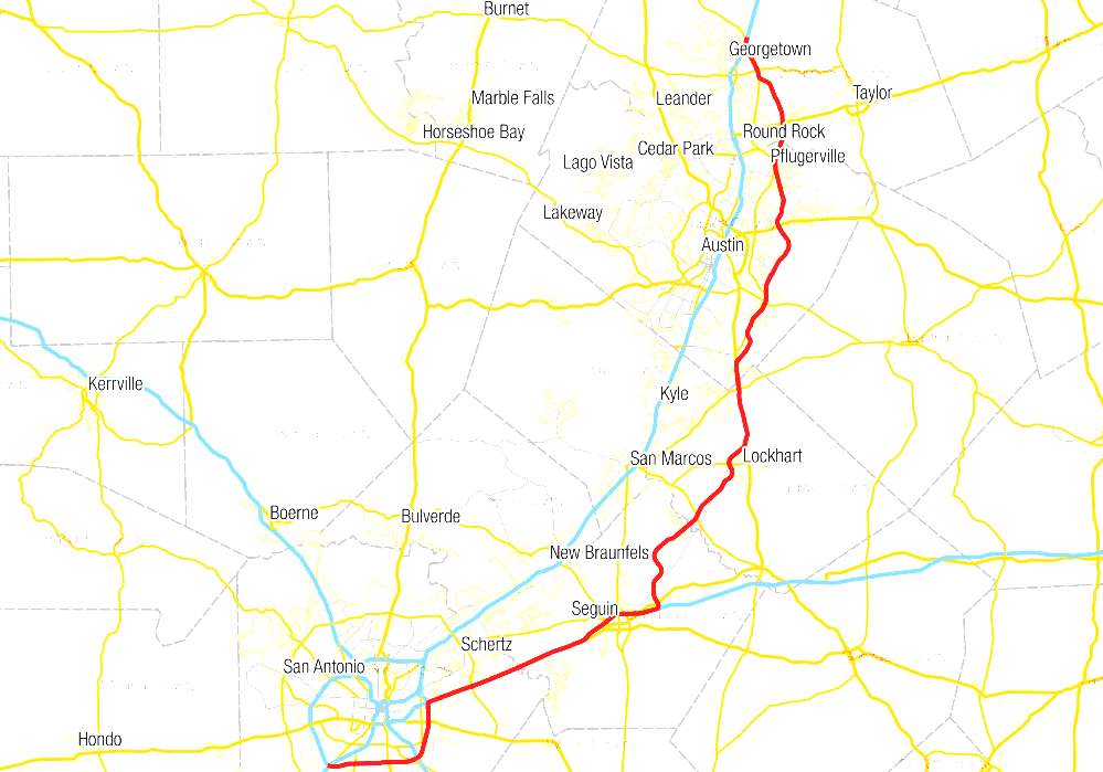 Texas 121 Toll Road Map Wells Printable Map