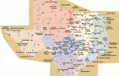 Texas State Parks Map Printable Map