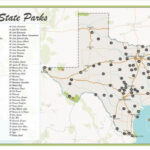 Texas State Parks Map Printable Map