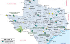 Texas State Parks Map Printable Map