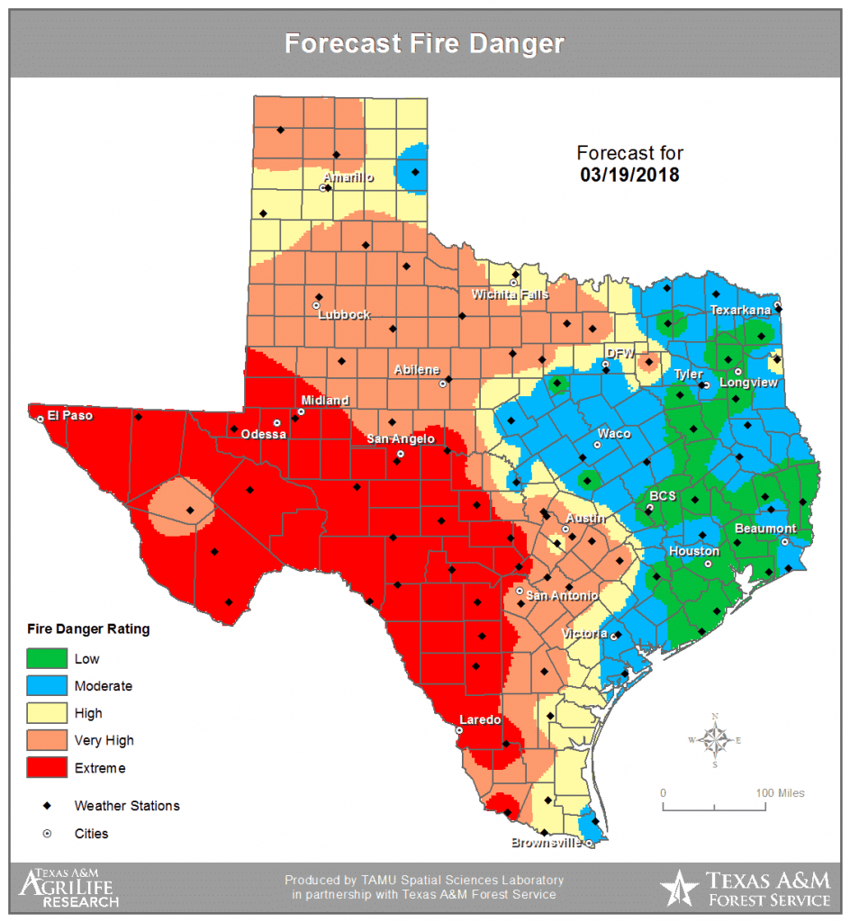 Texas Wind Direction Map Printable Maps