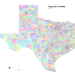 Texas Zip Code Maps Maps Fact