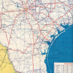 Texasfreeway Statewide Historic Information Old Road Maps Map