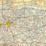 Texasfreeway Statewide Historic Information Old Road Maps North