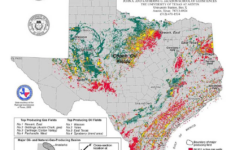 The All Around Oil Man Oil And Gas Map Of Texas