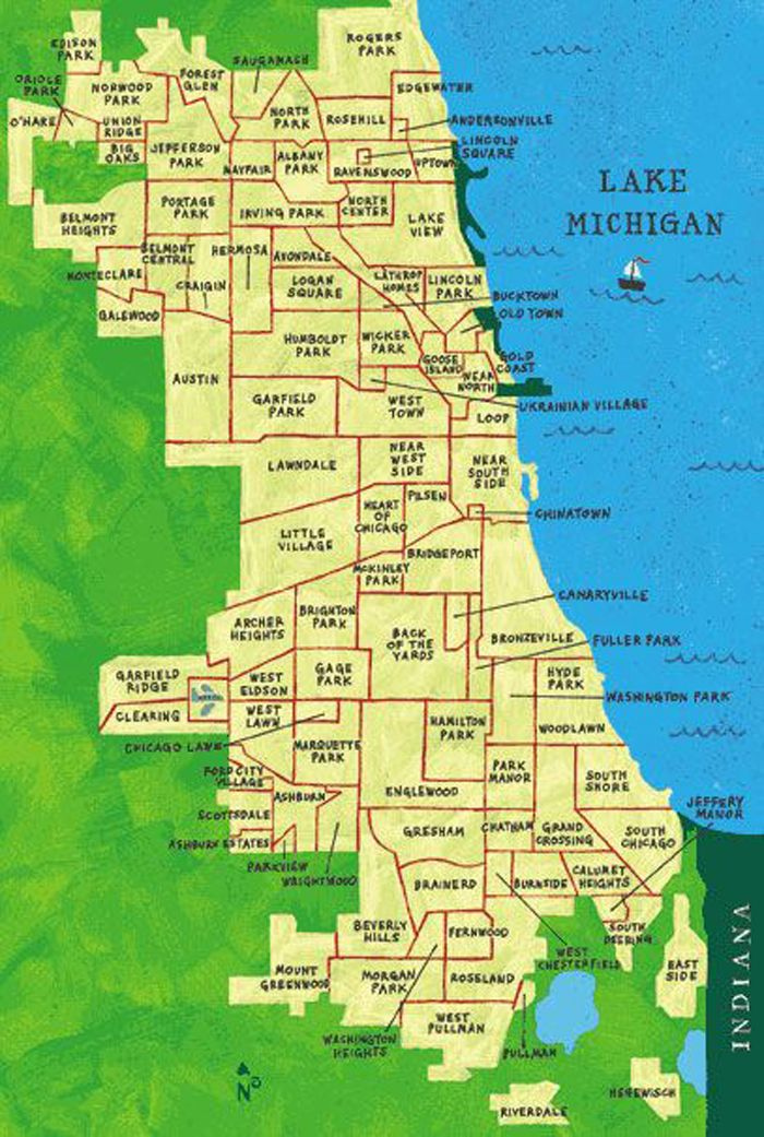 The hoods Of Chicago Chicago Neighborhoods Chicago Neighborhoods 