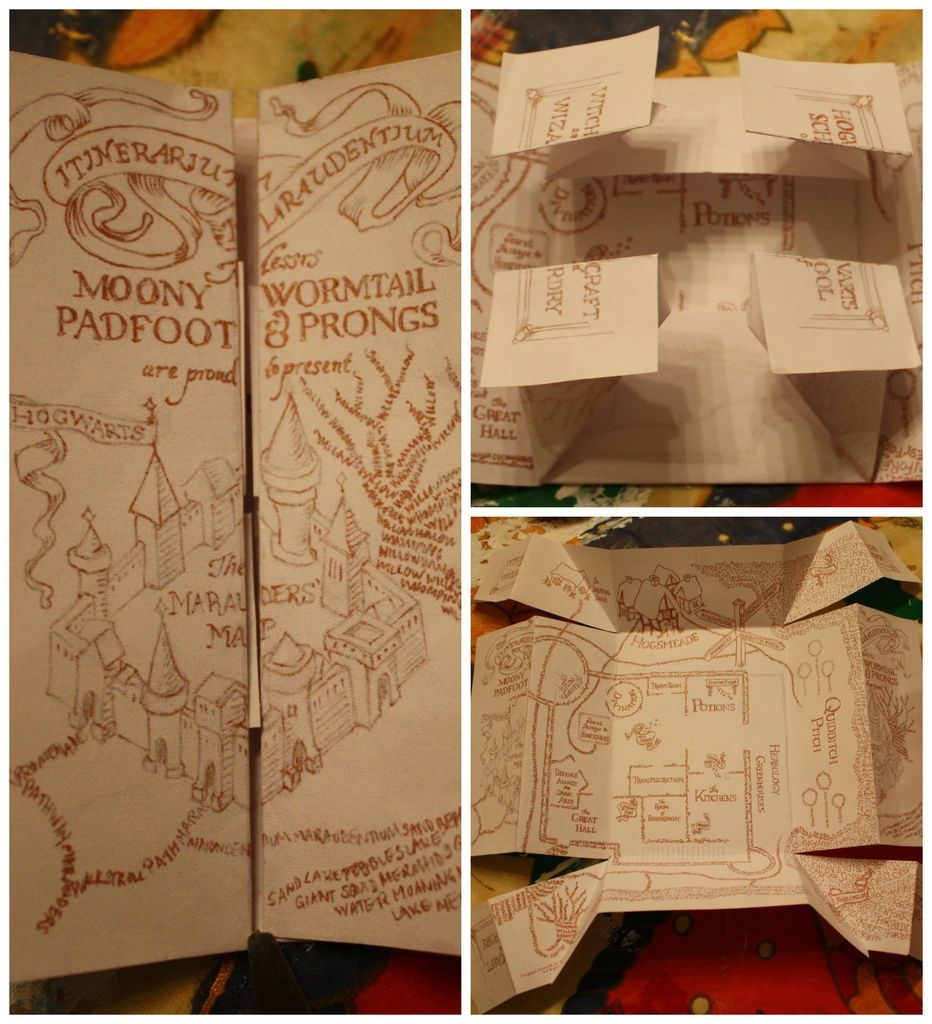 The Marauders Map Printable Printable Maps