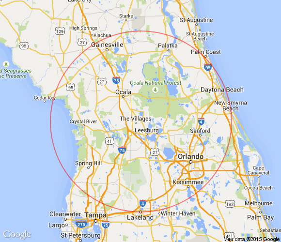 The Villages Florida Day Trips And One Tank Trips 100 Miles Or Less 