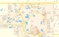 The Villages Florida US PDF Map Vector Exact City Plan High Detailed