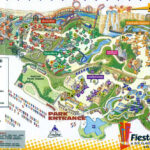 Theme Park Brochures Six Flags Fiesta Texas Theme Park Brochures