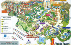 Theme Park Brochures Six Flags Fiesta Texas Theme Park Brochures