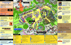 Theme Park Brochures Universal Studios Hollywood Map 2021 Theme Park