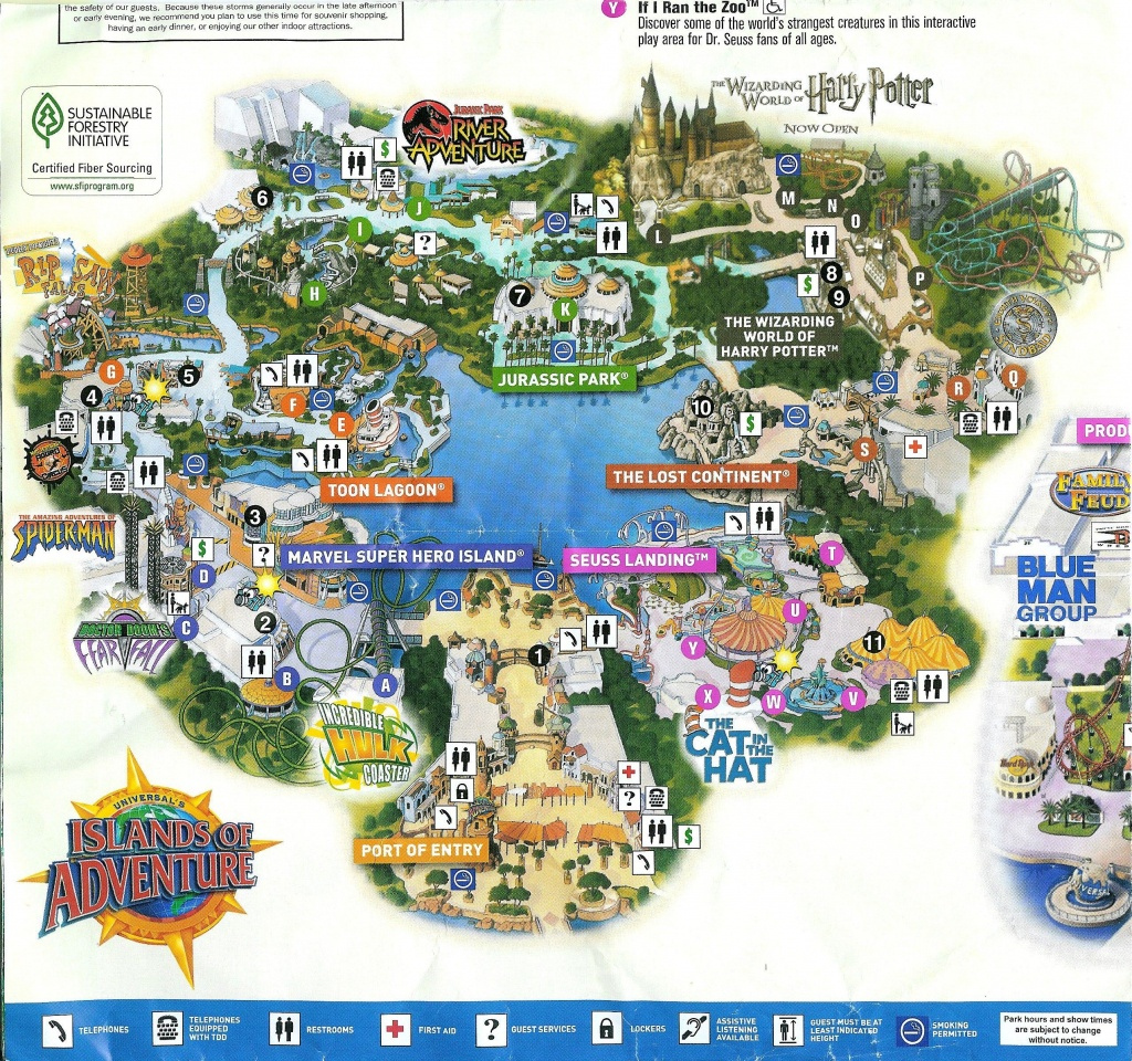 Theme Park Page Park Map Archive Universal Florida Park Map 