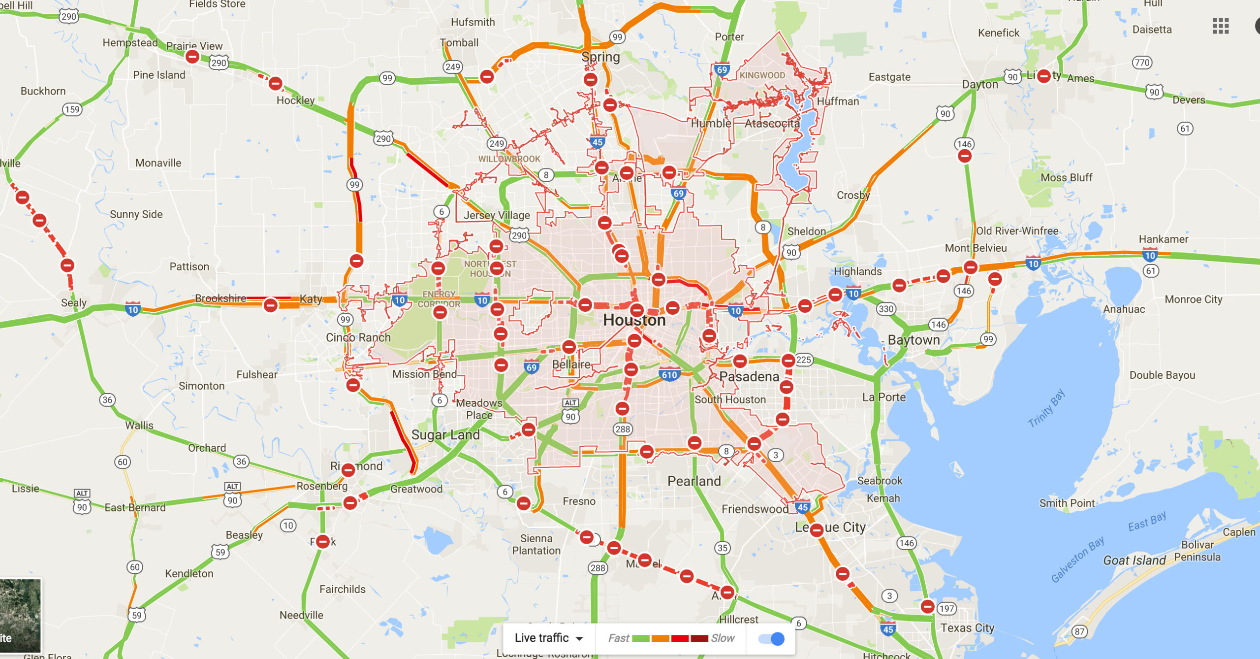 Traffic Map Houston Texas Time Zone Map