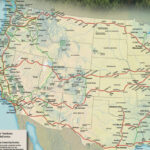 Train Links California State Map California Zephyr Route Map Amtrak