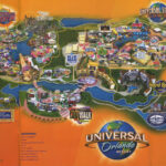 Universal Orlando Resort 2011 Map Pretparken