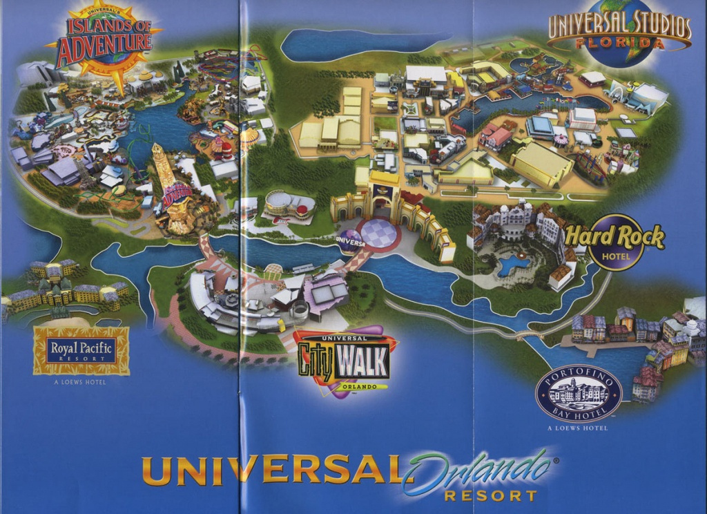 Universal Orlando Resort Map Themeparkhipster Universal Studios 