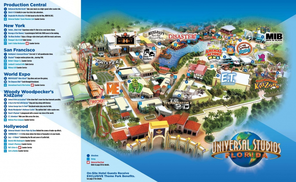 Universal Studios Resort Orlando Maplets Universal Studios Florida 