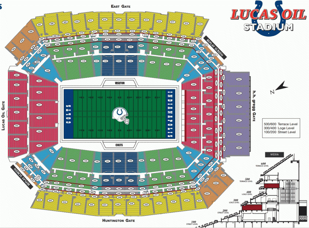 University Of Texas Stadium Seating Map Printable Maps
