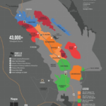 Usa California North Coast Wine Map In 2019 Valentine S Day In