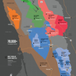 Usa California North Coast Wine Map In 2019 Wine Guides