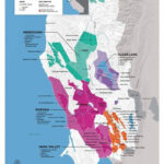 USA California North Coast Wine Map Wines Wine Map Wine Region